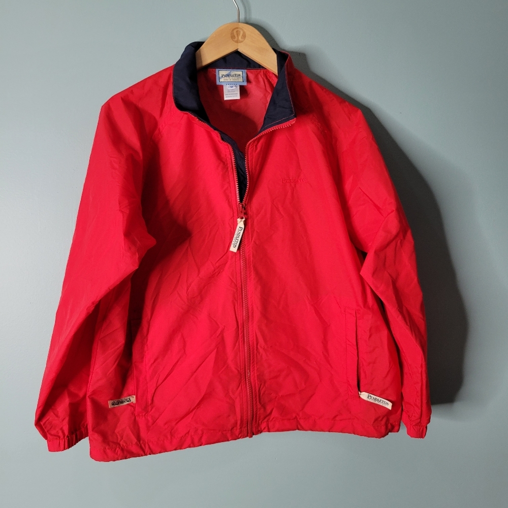 Pendleton Originals Vintage Red Nylon Windbreaker Size M